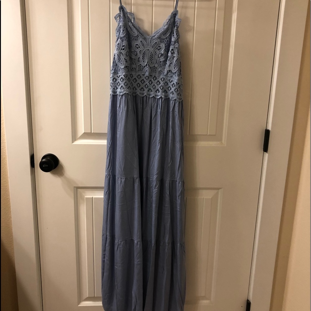 Spaghetti tank dress